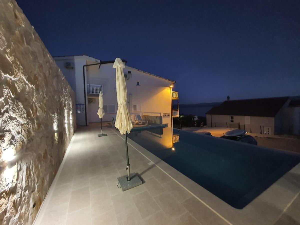 Apartment 4 With Pool And Amazing Sea View Lokva Rogoznica Exterior foto
